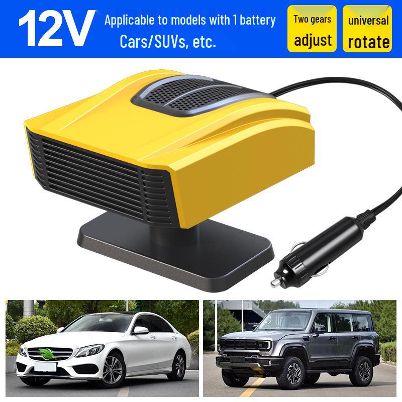 Автомобильный обогреватель 12 В с быстрым нагревом: Зимний антизапотеватель и размораживатель стекол