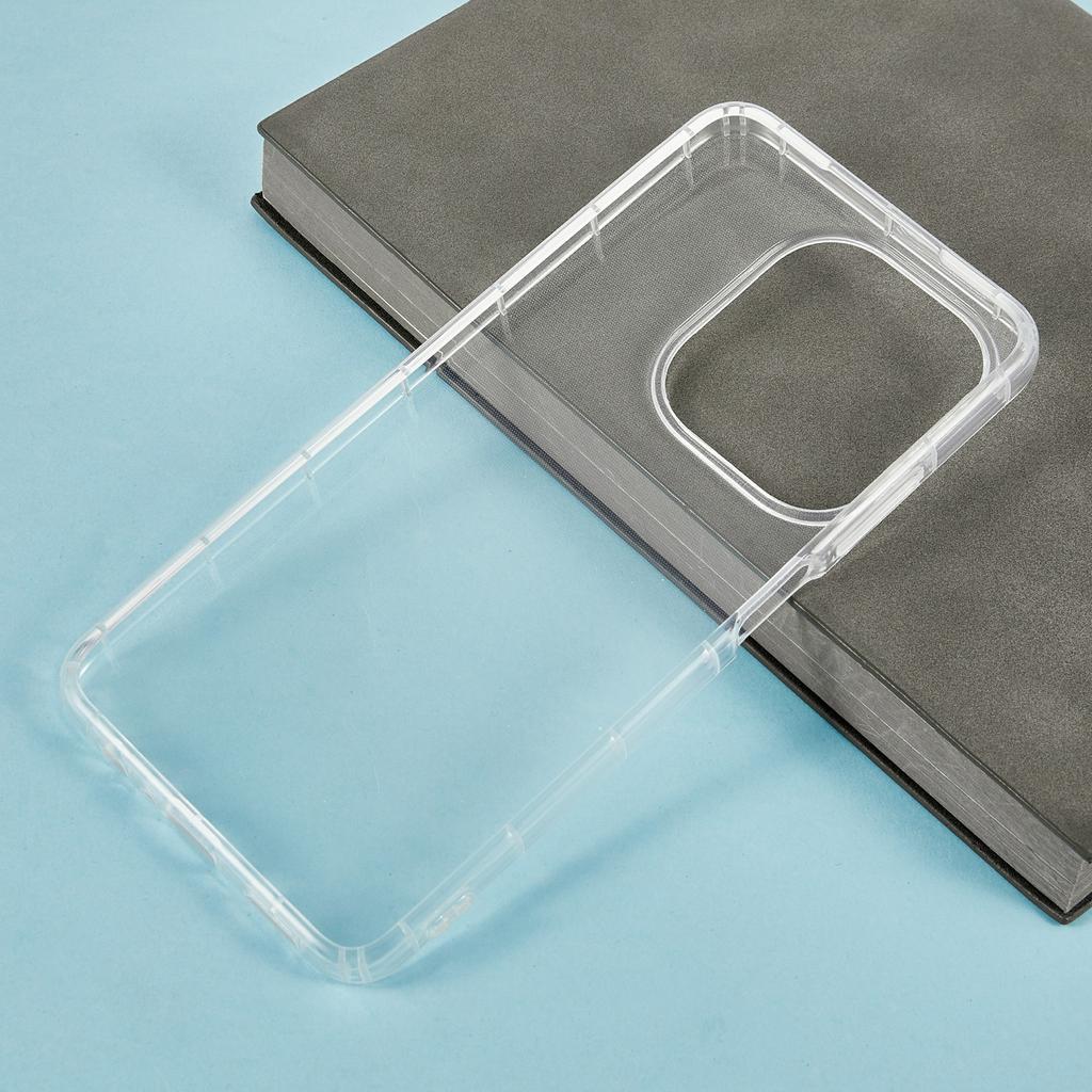 Для Oppo A3x 5G/4G Чехол Прозрачный ТПУ Задняя крышка телефона Защита подушками безопасности