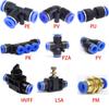 Push In Tube Material Plastic Hose Pipe Connector Quick Fittings Pneumatic Connector