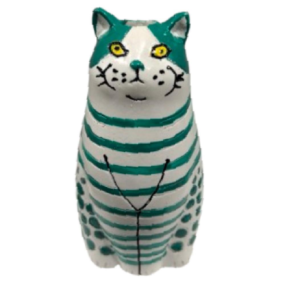 Cute Polka Dot Cat Vase Multicolor Tiny Animal Flower Vase Decorative Bottles Home