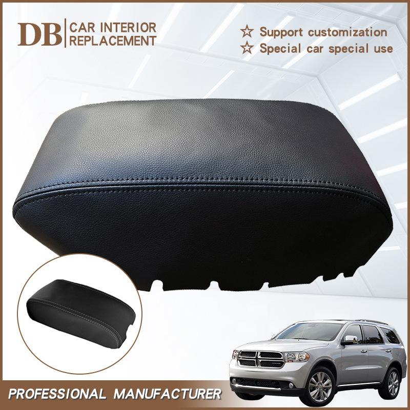 For Dodge Durango 2011-2017 2012 2013 Center Console Armrest Protection Cushion Breathable Armrest Box Cover Pad Car Accessories