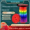 Регулируемый радужный телескопический складной стул - Портативное уличное кресло для рыбалки и путешествий