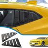 Автомобильные боковые задние окна, жалюзи, декоративные крышки, наклейки для Chevrolet Camaro 2017 2018, внешние аксессуары