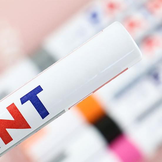 Car Paint Pen Smooth Writing Waterproof High Color Saturation Strong Coverage Unfading Touch Up Paint Rich Colors Optional Car