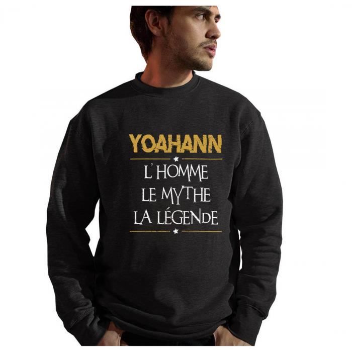 Sweat - Yoahann - Personnalisé - Humour - Manches longues - Col classique