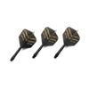CUESOUL Integrated Flight And Shaft ROST FLIGHT Craft Beer Big Wing Shape M Size 3 Pieces Set CSAK-51-1