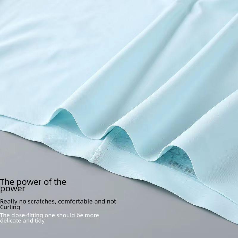Женские бесшовные боксерские шорты Ice Silk - анти-облучение, летние леггинсы со средней талией