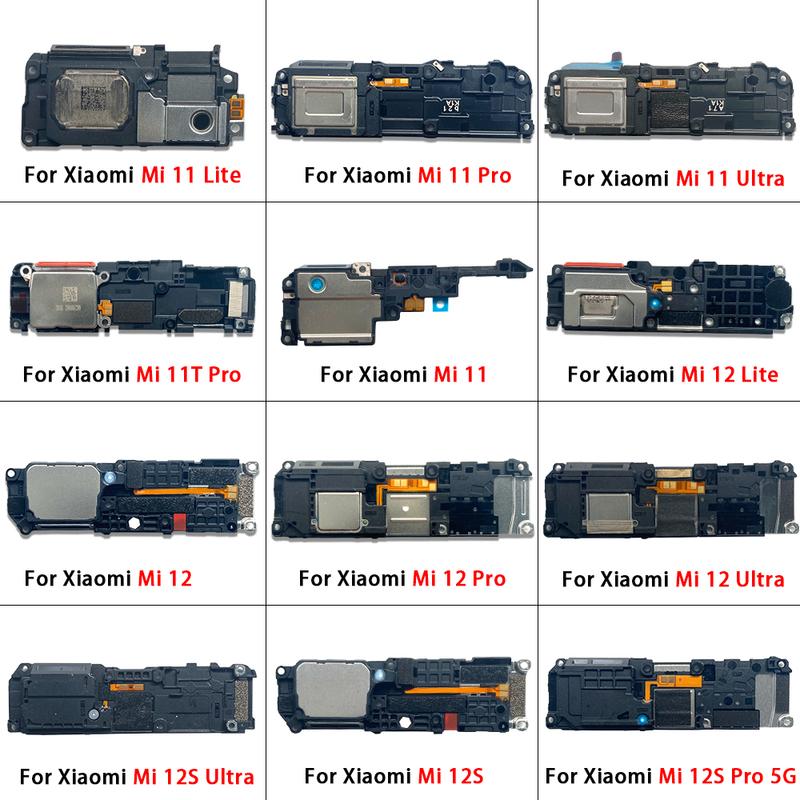 Динамик для Xiaomi Mi 13 12 12T 11T 12S 11 Lite Pro Ultra Громкий динамик Зуммер Звонок Запасная часть