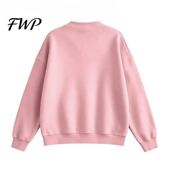 Relaxed Fit Cardigan Women Button Front V-Neck Cardigan, Solid Color Oversized Sweatshirt with Casual Jacket Dual Pockets, Long Sleeve for Fall Winter