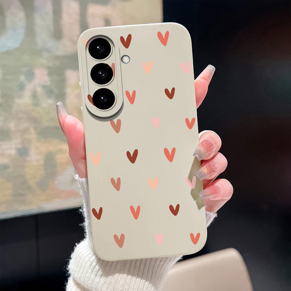 For Samsung Galaxy S26 Plus Ultra Case Pretty Sweet Girls Liquid Silicone Bumper Cover For SamsungS26 Ultra GalaxyS26Plus Fundas