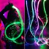 RGB LED Светодиодный Плеть-Фонарь Мигающая Плеть Светящаяся для Рейва 23 Световых Эффекта Поток LED Плеть Косплей Световая Плеть Аксессуары для Рейв-Танцев