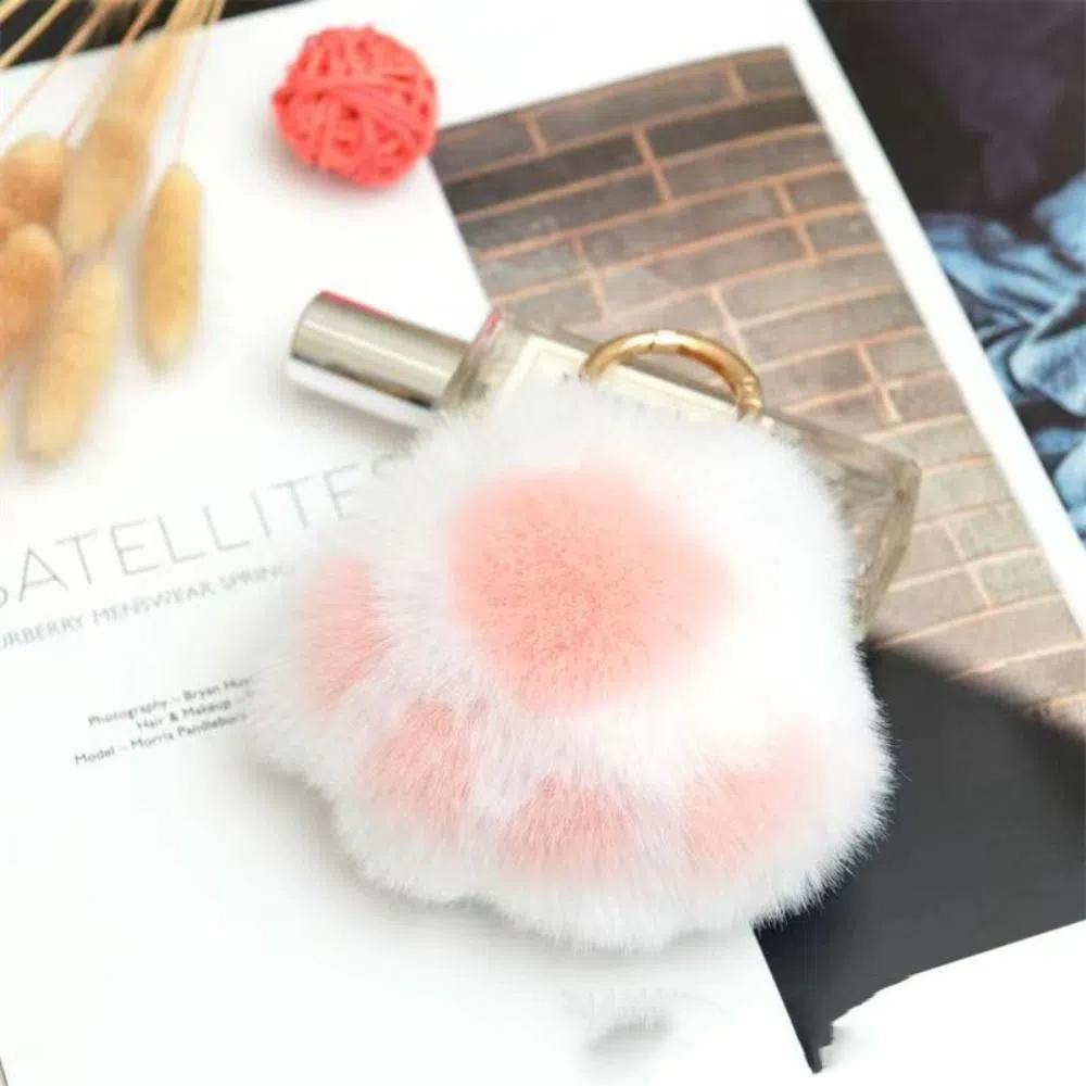 Брелок для ключей Furry Doll Cat's Paw, плюшевая игрушка Cat's Paw, кулон, ювелирное изделие, подарок