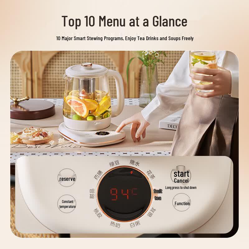 Midea Тихий чайник для здоровья