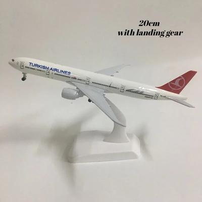16/20 см Модель самолета Turkish Airlines Boeing 777 Турецкие Авиалинии B777 Модель самолета Сплав Металл Литье под давлением Модель самолета Игрушечный самолет Подарок