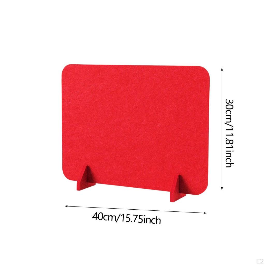 Акустическая настольная перегородка, перегородка, панель для конфиденциальности уменьшает отвлекающие факторы с опорными ножками для дома