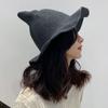 Vintage Witch Hat Party Wool Knit Hat Fashion Festival Decoration  for Women