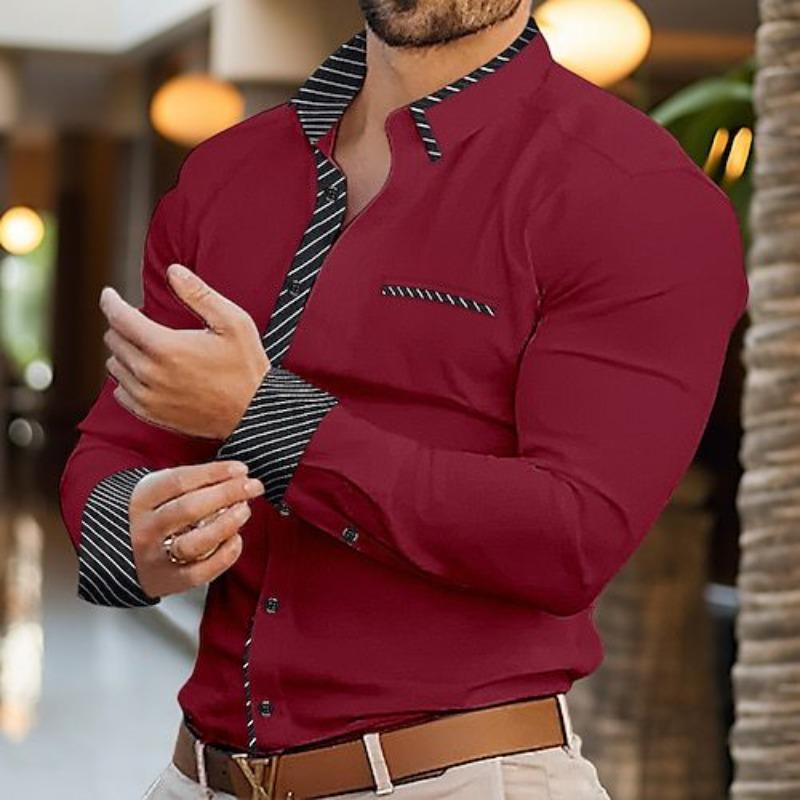 Long Sleeved Shirt Men's Loose Casual Spring Fashion Brand Cardigan Shirts Men’s