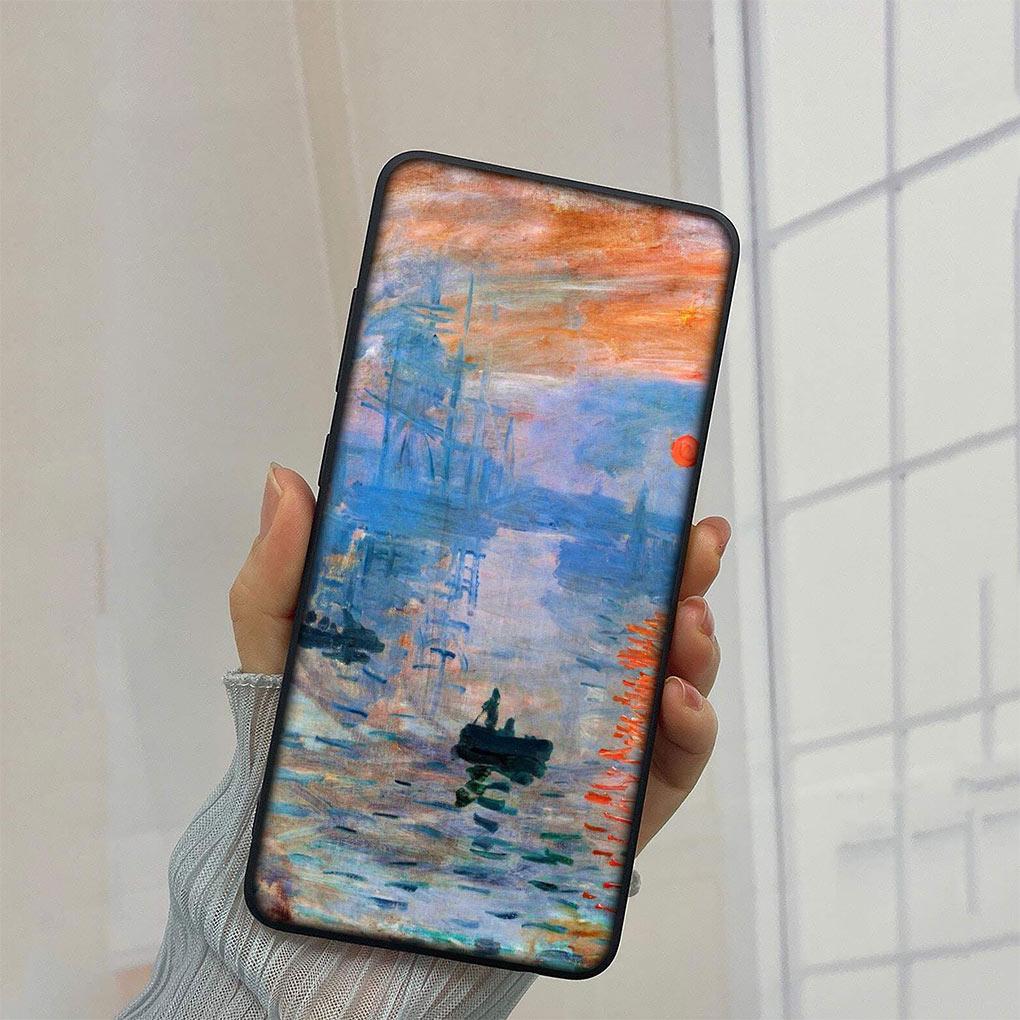 Claude Monet Impressionism Painter Art Cover for Motorola Moto E32 G30 G50 G60 G40 G51 G52 G41 G42 G22 G71 E7 G100 Soft Case