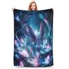 1PC Home Pokemons Blanket Throw Blanket Eevee Eeveelution Novelty Warm Blanket All Season Gift