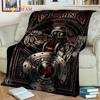 Viking Norse Mythology Fenrir Crow BlanketFlannel Throw Blanket for Home Bedroom Bed Sofa Picnic Office Hiking Leisure Nap Gift