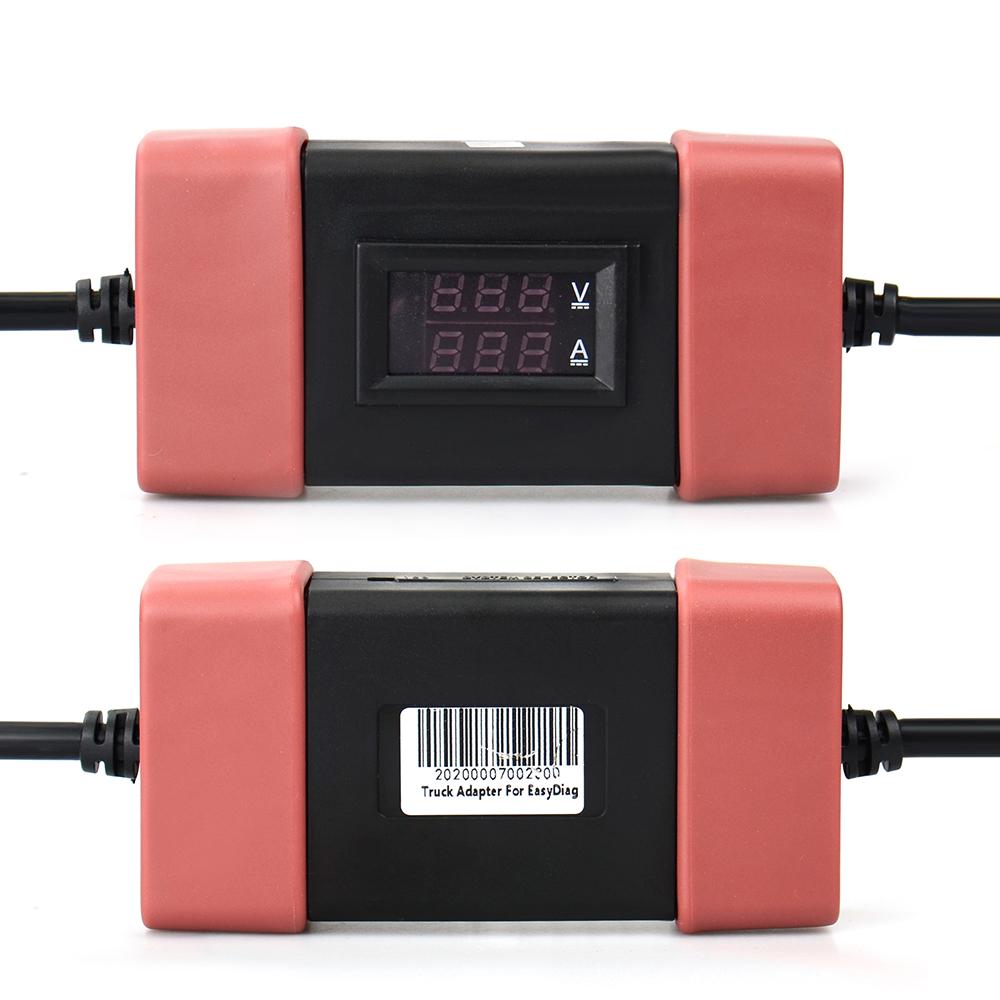 12 В - 24 В адаптер для дизельного двигателя для тяжелых грузовиков, соединительный кабель для запуска грузовика, преобразователь для easydiag 3.0, сканер Easydiag 2.0 OBD2
