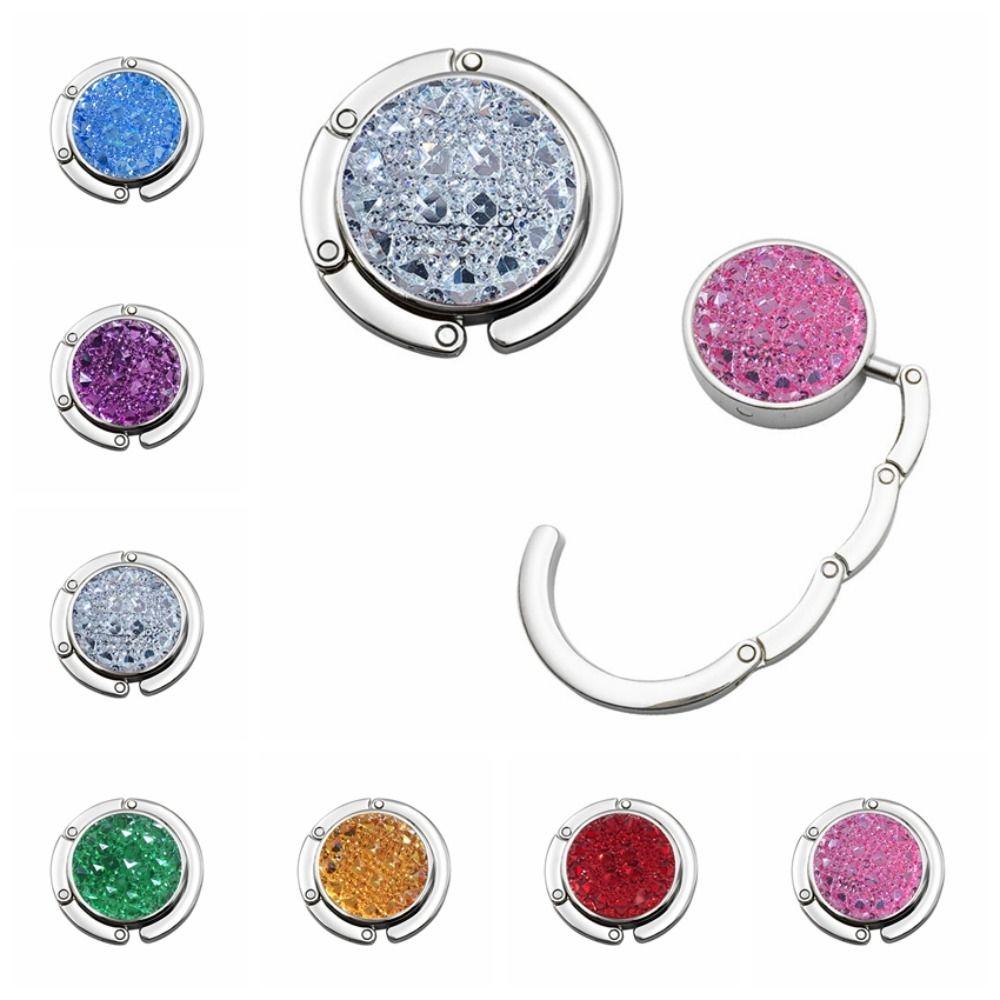 Starry Sky Bag Hook Holder Aluminum Alloy Hanging Hooks Portable Folding Hook Women