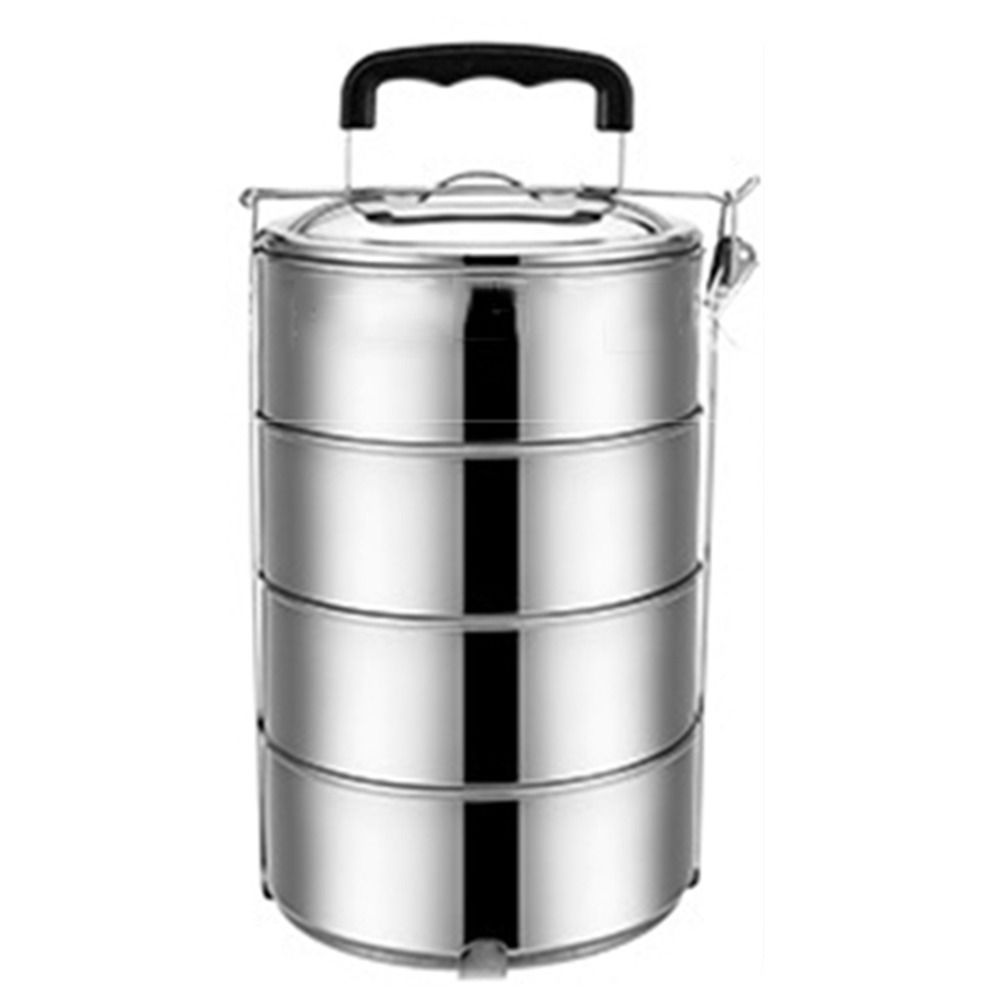 Stackable Insulated Food Container Stainless Steel Keep Warm Cylinder Food Warmer Men Women