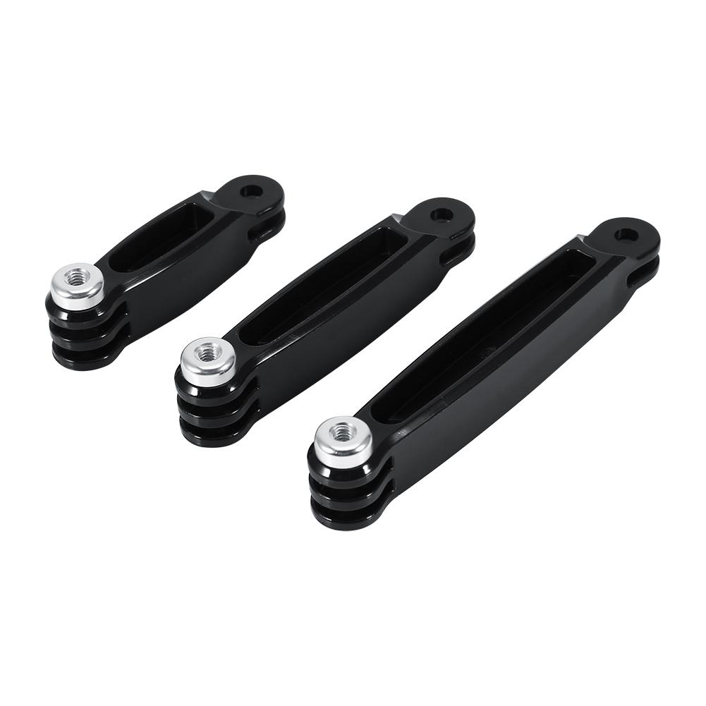 3 in 1 Set Pole Mount Extension Arm for 2 3 3+ 4 Session PC Material 108mm 88mm 68mm Camera Mount Accessory for