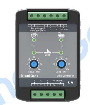 Original SmartGen HAT320 hat310 ATS Controller Generator Dual Power