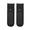 Uxcell 2pcs Nylon Pocket Knife Sheath X Horizontal and Vertical Belt Loop Pouch Sheath for Folding Knife with Snap Closure Perfect for Outdoor and