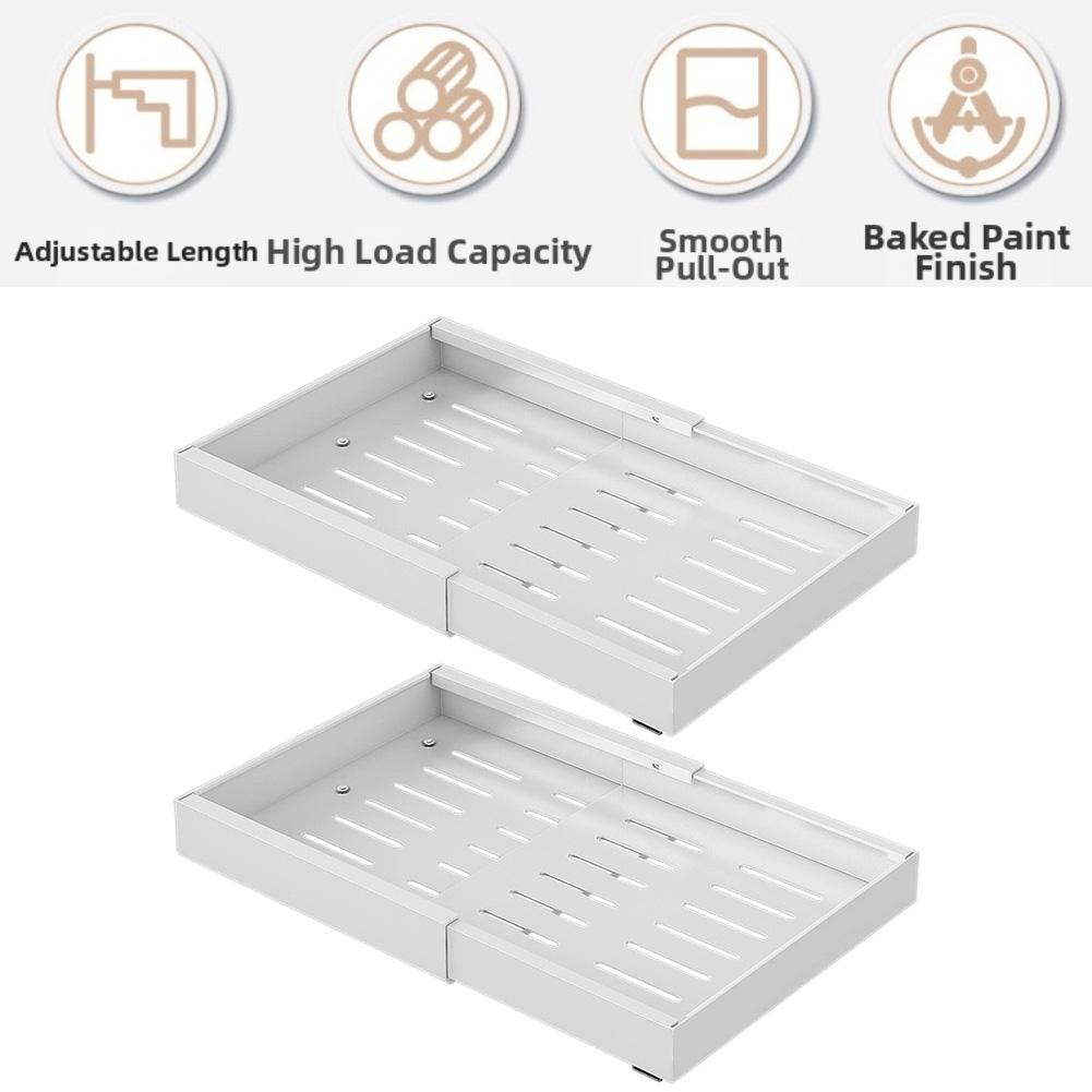 2 шт. Выдвижной ящик для шкафа 32*42*7,5 см Полки Выдвижная корзина для хранения Выдвижная полка Домашний кухонный шкаф Держатель для хранения