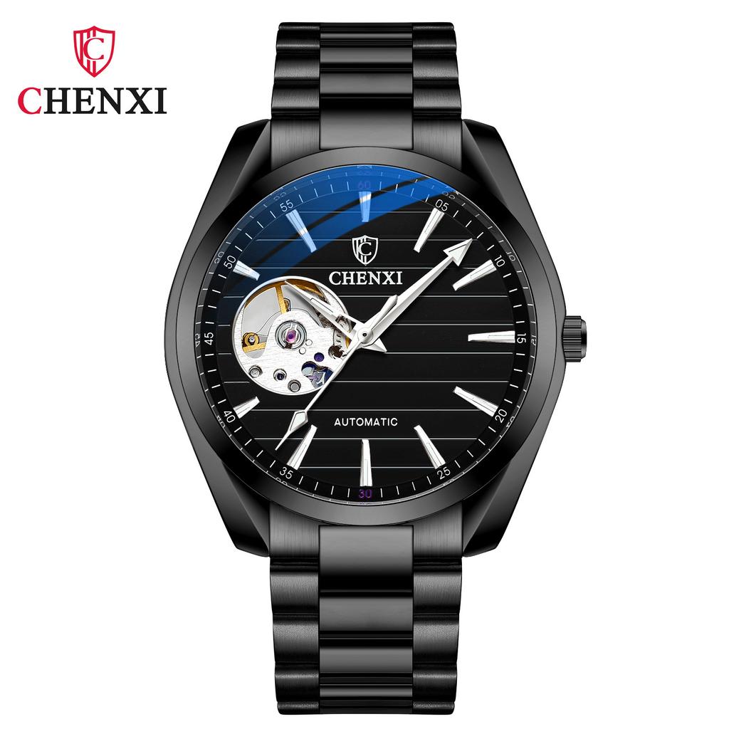 New TOP Brand Luxury Men's Watch With Box Men's Hollow Waterproof Automatic Men's Mechanical Watches