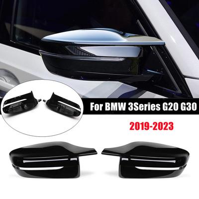 Для BMW 3 4 5 7 8 Серии G20 G21 G28 G22 G11 G12 G30 G38 ABS Замена Накладка на Зеркало Заднего Вида Боковое Колпачок Крыло Корпус Двери Отделка