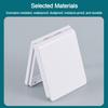 Self-Adhesive Socket Waterproof Box Wall-mounted Electric Plug Cover Switch Protective Cover  Wall