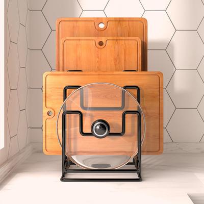 Yousheng 1/2Pcs держатель для разделочной доски подставка для крышки кастрюли 5 сеток дизайн прочная несущая кухонная столешница органайзер для разделочной доски подставка