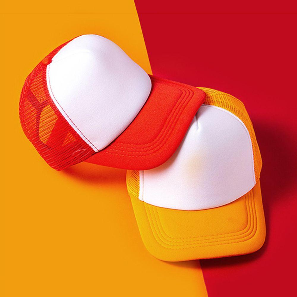 Модная сетчатая бейсболка с плоским козырьком Snapback, кепка-шляпа Trucker Hat