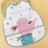 Adjustable Baby Bibs EVA Waterproof Lunch Feeding Bib Burp Cloths Cartoon Animal Children Apron