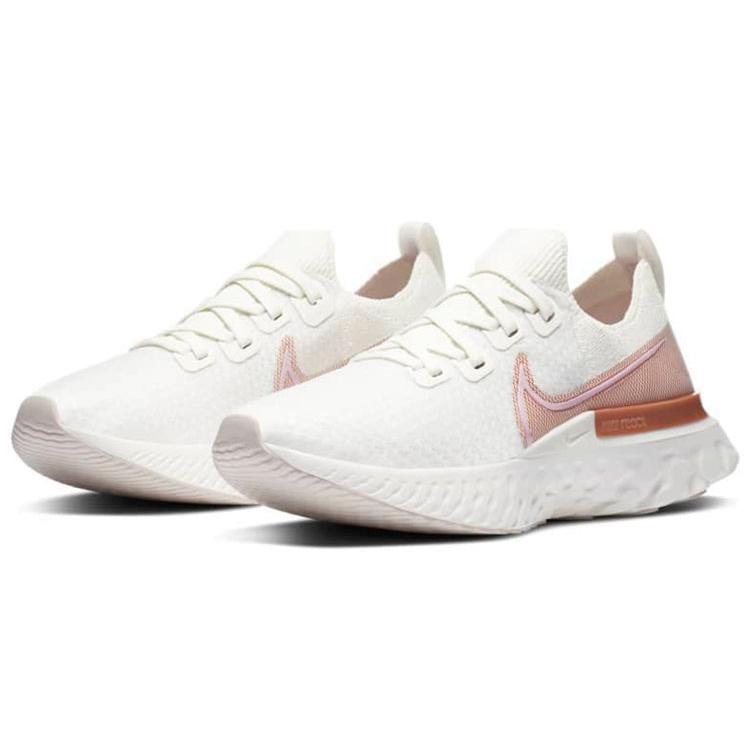 New Nike React Infinity Run Flyknit Sail Metallic Copper Women's CD4372-103