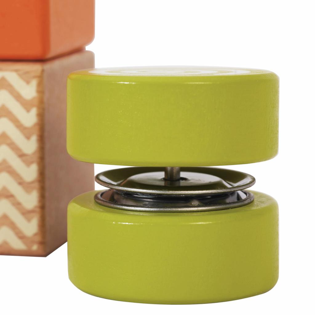 Классический мир Классический мир Исследовательские блоки Строительные блоки Звуковая игрушка Обучающая детская игрушка-механизм Погремушка Деревянная 1 год и 18 месяцев