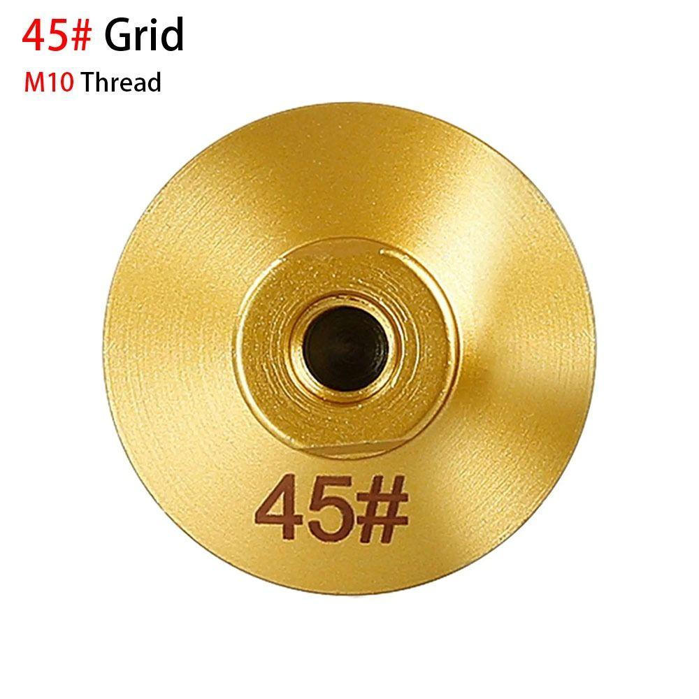 1 шт. Мрамор Кварц Гранит Булыжник Шлифовальная головка с припоем Шлифовальный абразивный плоский полировальный пад для сухого или мокрого использования 45/60/100#