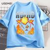 Funny ADHD Graphic Tee Shirt Mental Health Awareness T-Shirt Men Women Fashion Casual Tops All Season Loose Harajuku Clothing