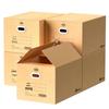 Large Moving & Storage Cardboard Boxes with Handles, 5-Pack