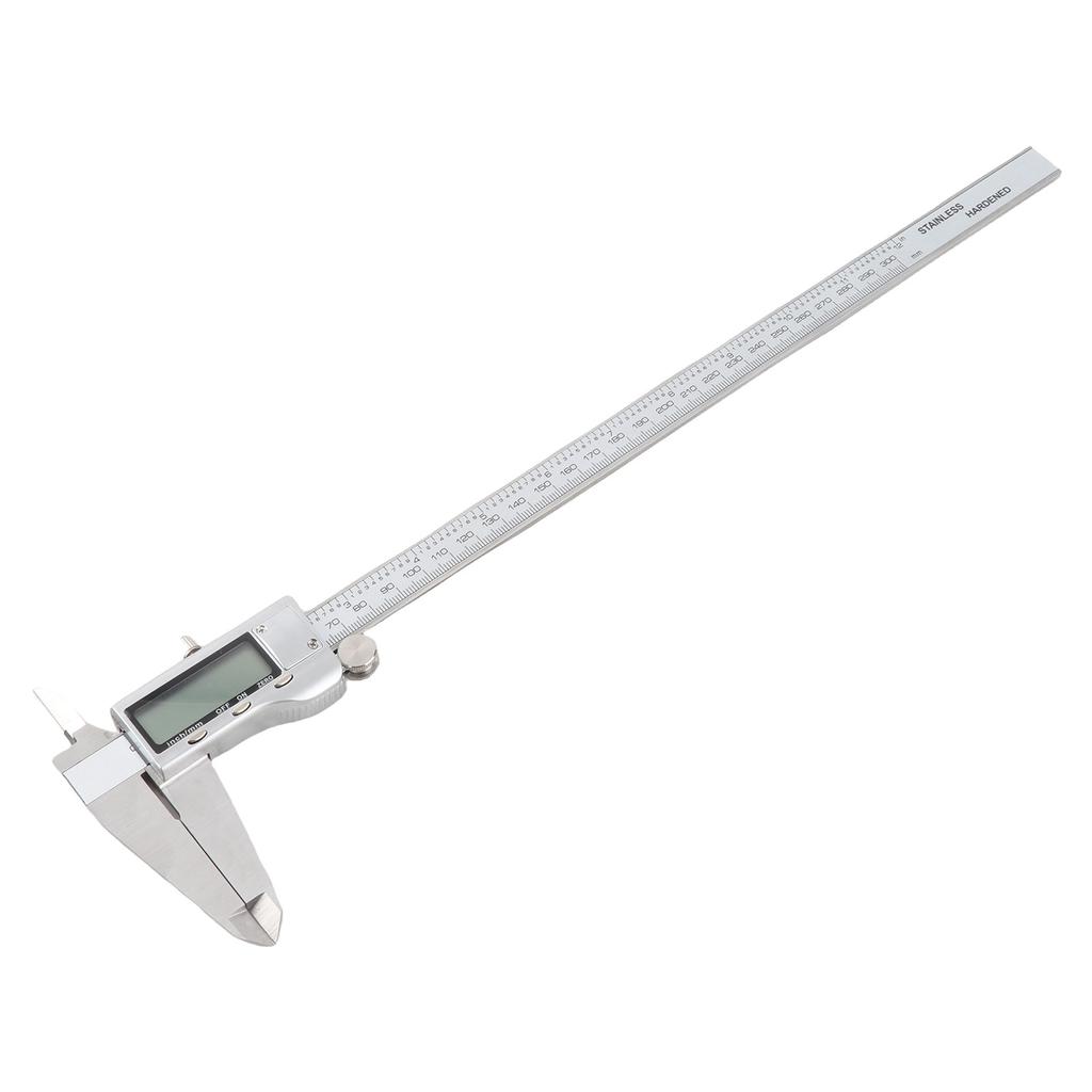 0 300mm Accurate Digital Vernier Caliper Stainless Steel Micrometer Ruler