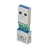 Легкий USB 3.0 адаптер-удлинитель (папа-мама) с платой для улучшения подключения и защиты портов для дома и офиса