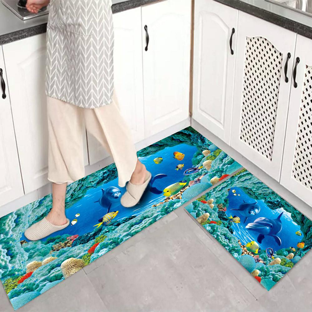 Коврик для кухни, напольный коврик, длинный коврик для ванной, коврик для входной двери, домашний ковер