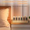 Natural Bamboo Belt Storage Box Save Space Belt Display Rack Purse Storage Holder  Women
