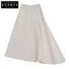 Linen Midi Flare Skirt for Women, White, Size 30, 2022, J01MA0006 Skirt 30 whiteUsed