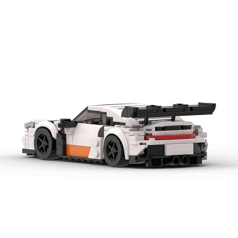 Набор строительных блоков MOC Baoshijie Модель Porsche 911 GT3 Собранная головоломка Восьмисекционная Игрушечный автомобиль Подарок