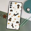 Милый Чехол с Таксой для Samsung Galaxy S23 S22 S21 Ultra S20 FE S10 S9 Note 10 Plus Note 20 Ultra