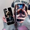 Чехол для мобильного телефона Death Note Кира Лайт для Samsung Galaxy S25 S24 S23 S22 S21Plus FE Ultra Прозрачный Цветной Чехол Чехол Роскошный
